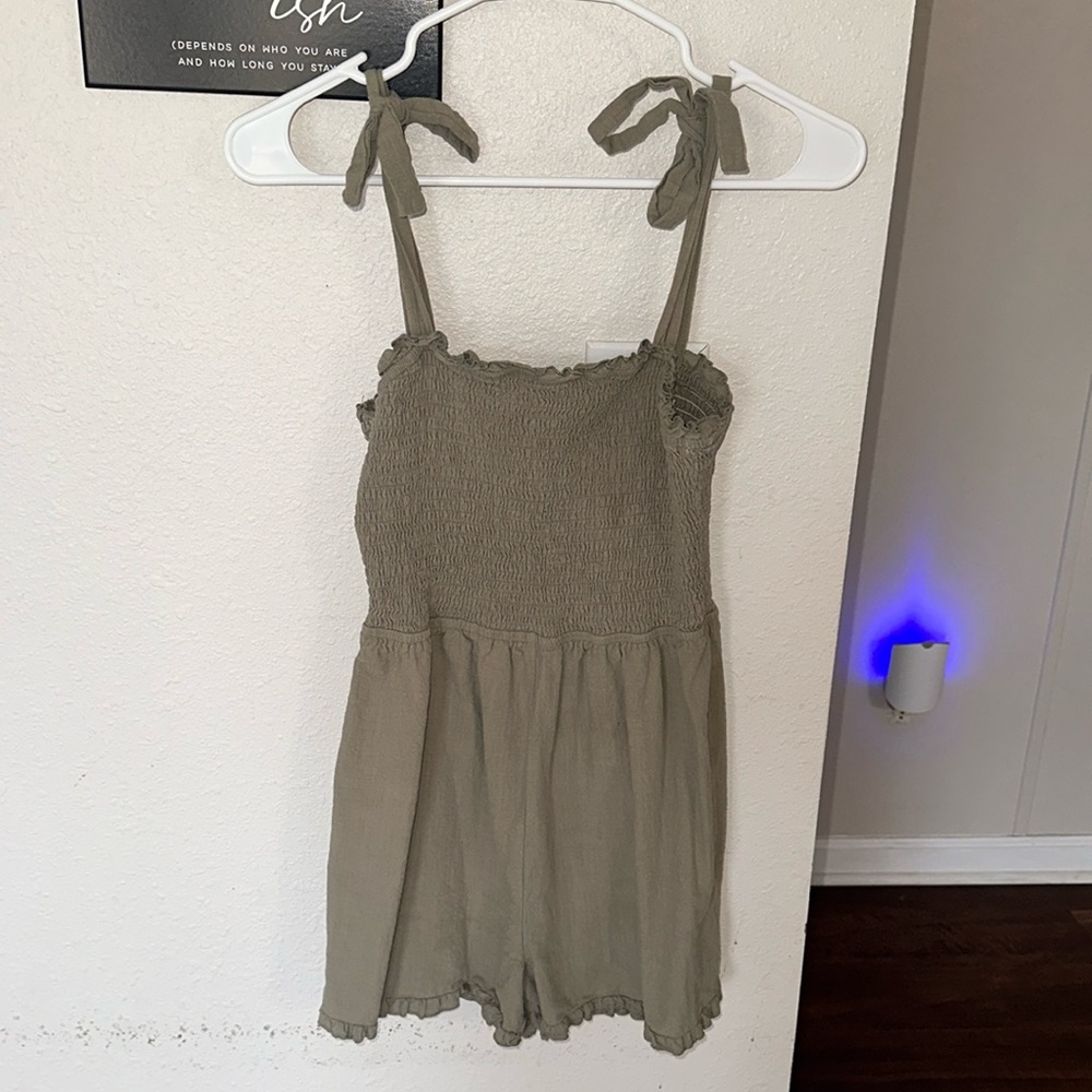Green romper
